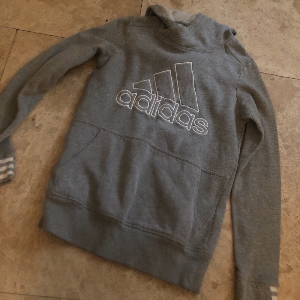 Grey Adidas Sweatshirt